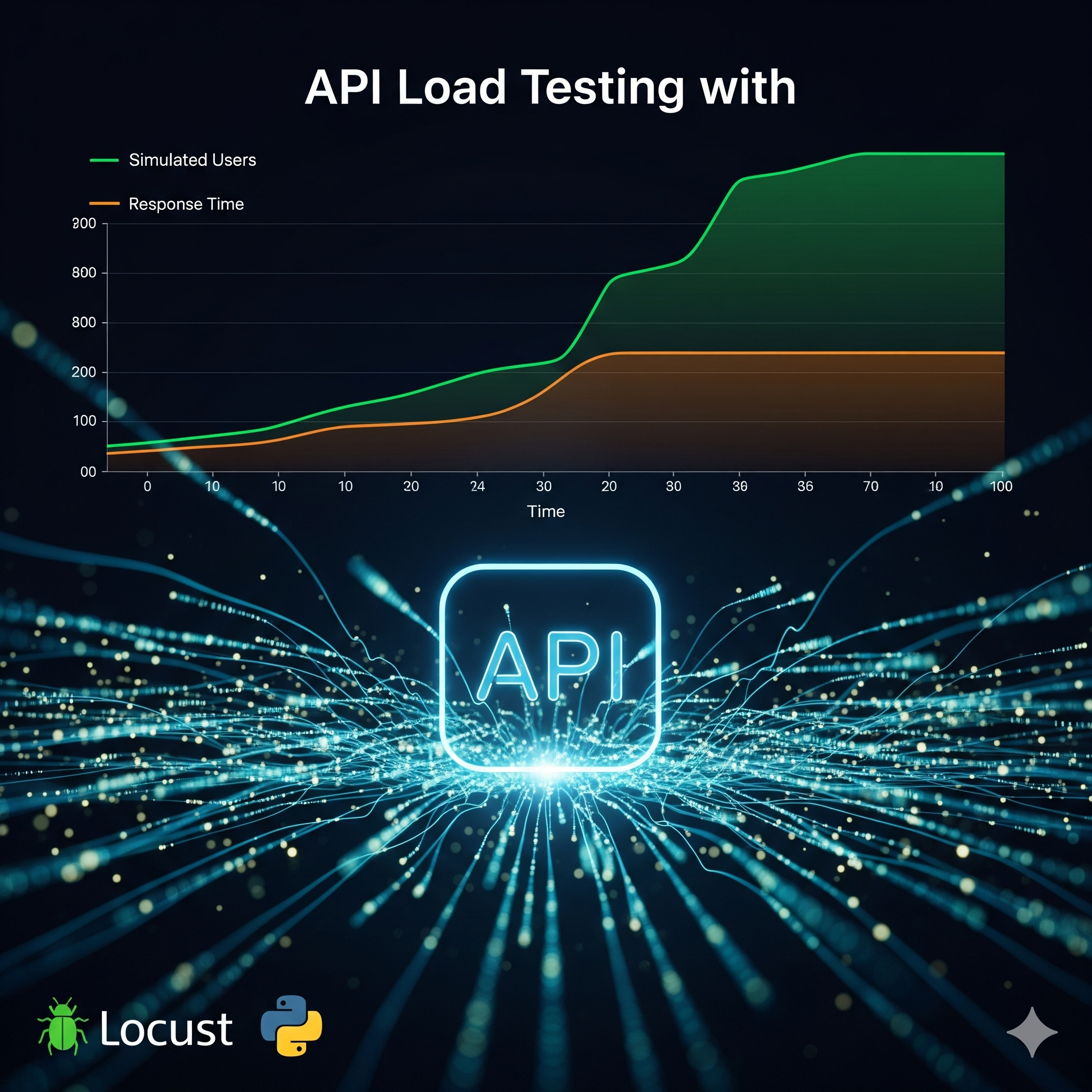 Plataforma de Pruebas de Carga y Estrés para APIs con Locust